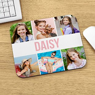 Picture-Perfect Photo Collage Mouse Pad