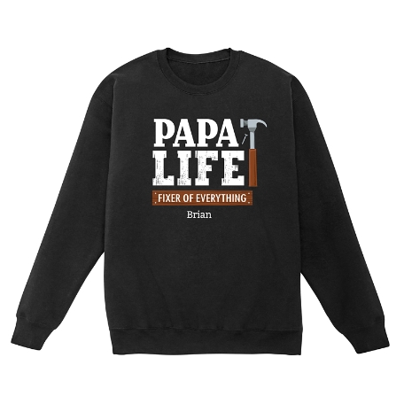 Nailed It Sweatshirt - Crew - Black - L