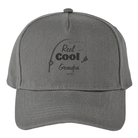 Reel Cool Fishing Cap - Gray