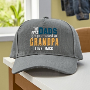 The Best Dads Get Promoted Hat