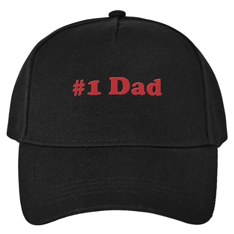 You Name It! Cap - Any Message - Black - Font 2
