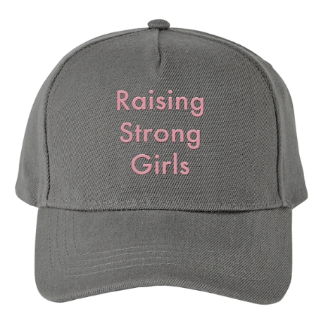 You Name It! Cap - Any Message - Gray - Font 3