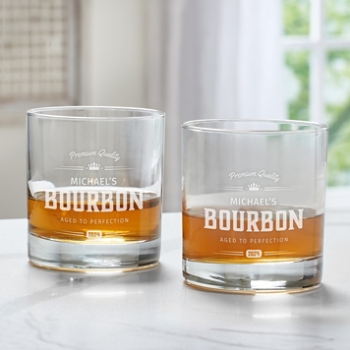 Aged To Perfection Whiskey Glass Set