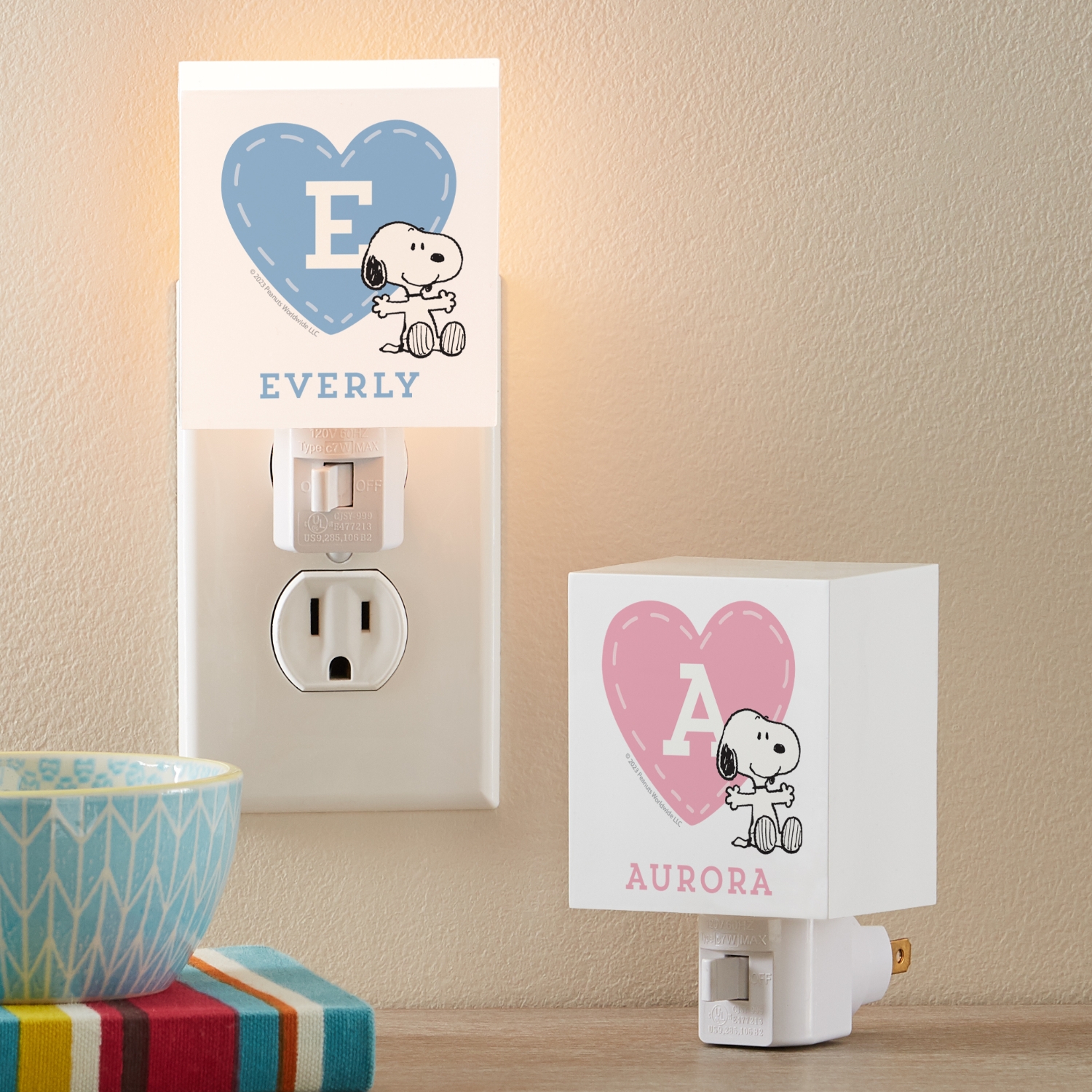 PEANUTS® Love Heart Night Light