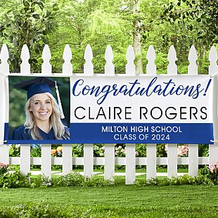 Sophisticated Graduate Photo Banner