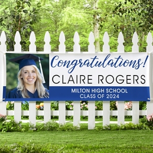 Sophisticated Graduate Photo Banner