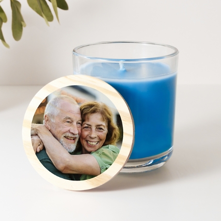 Picture-Perfect Photo Wood Lid Candle