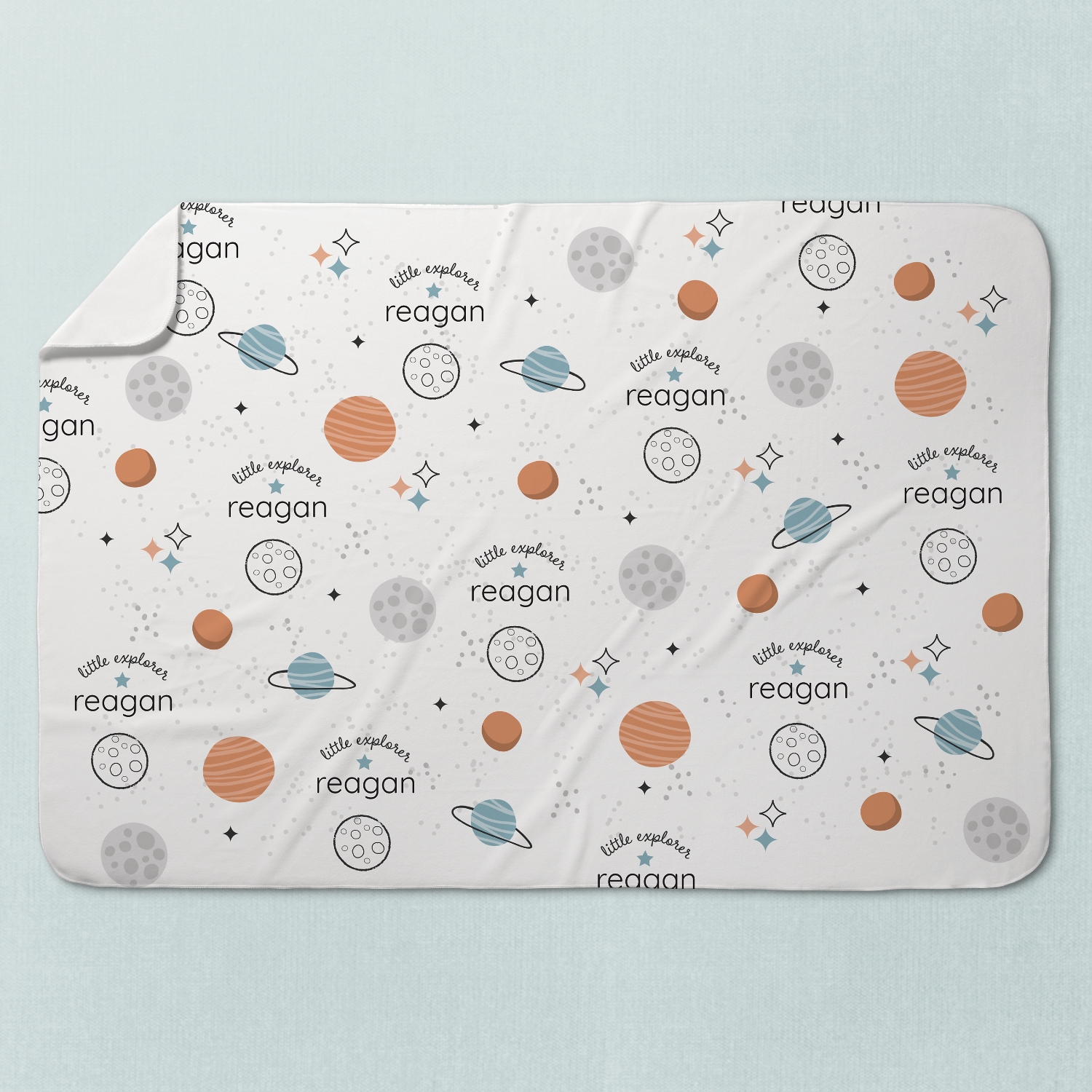 Little Explorers Baby Swaddle Blanket