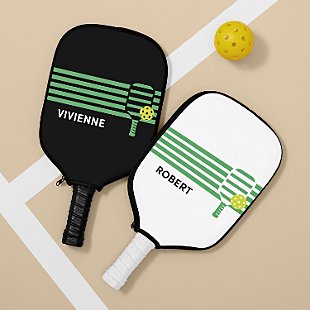 Bold Lines Pickleball Paddle Cover