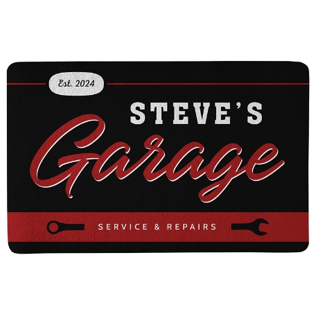 Garage Tools Doormat - 17x27