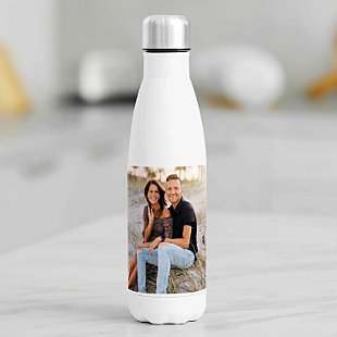 Picture-Perfect Photo 17 oz. Stainless Steel Water Bottle