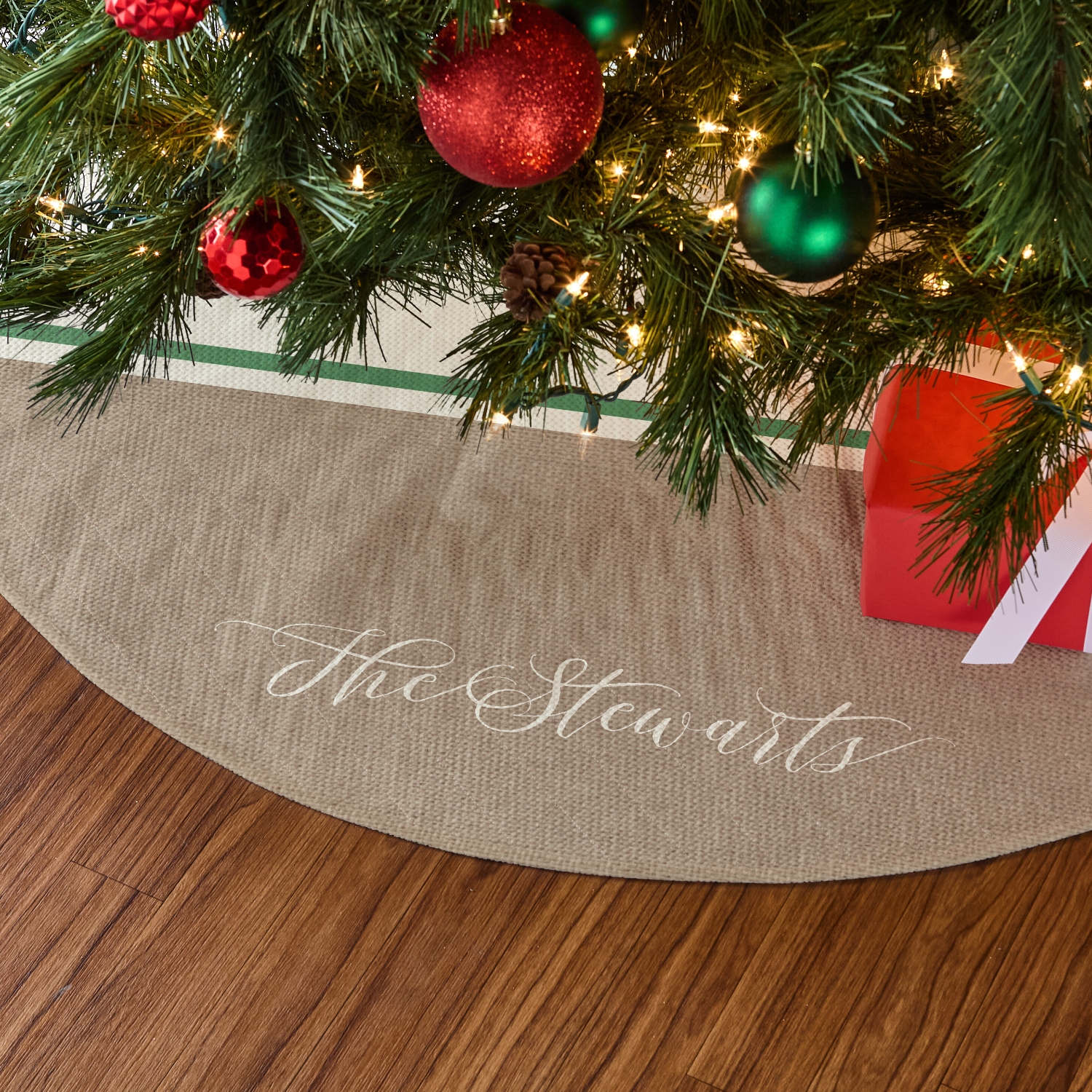 Rustic Christmas Tree Skirt