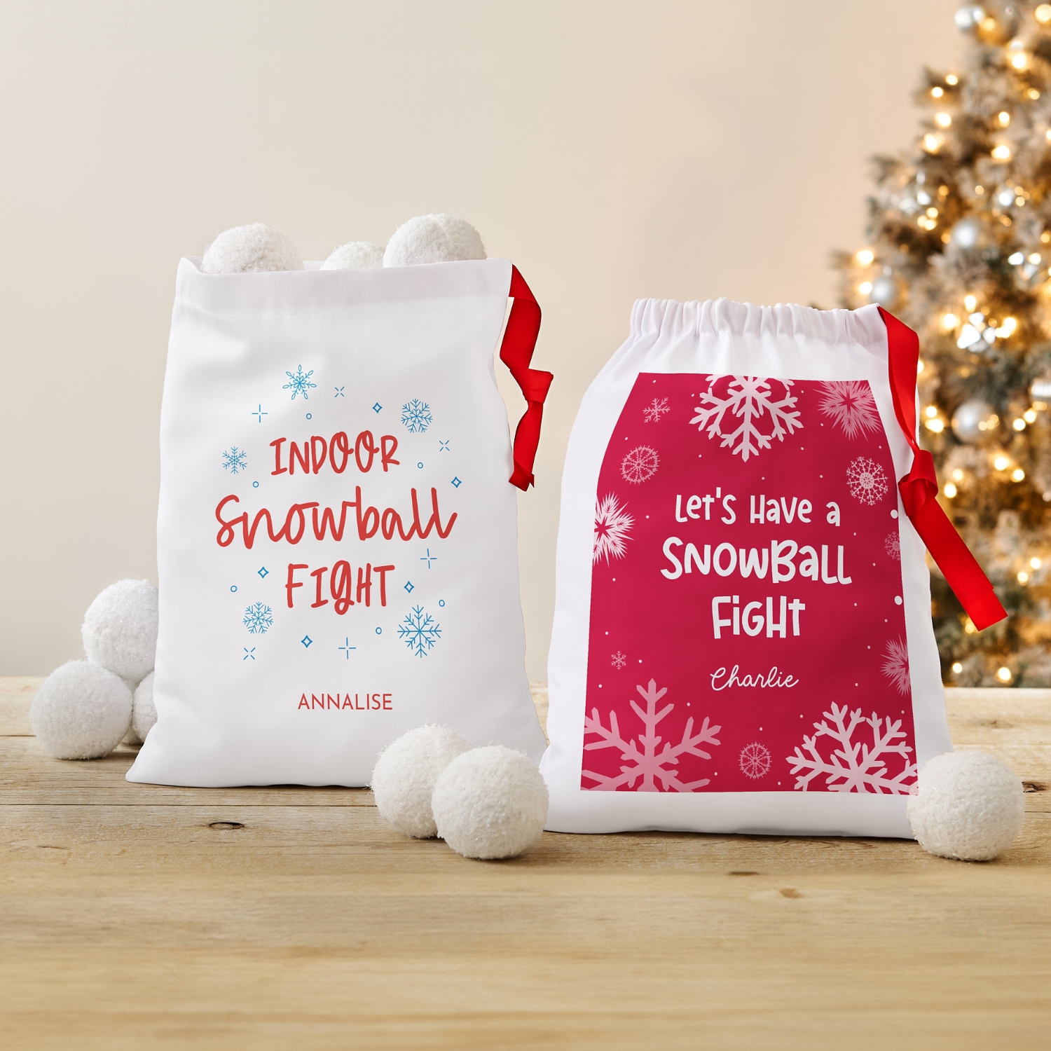 Indoor Snowball Fight in a Bag Collection