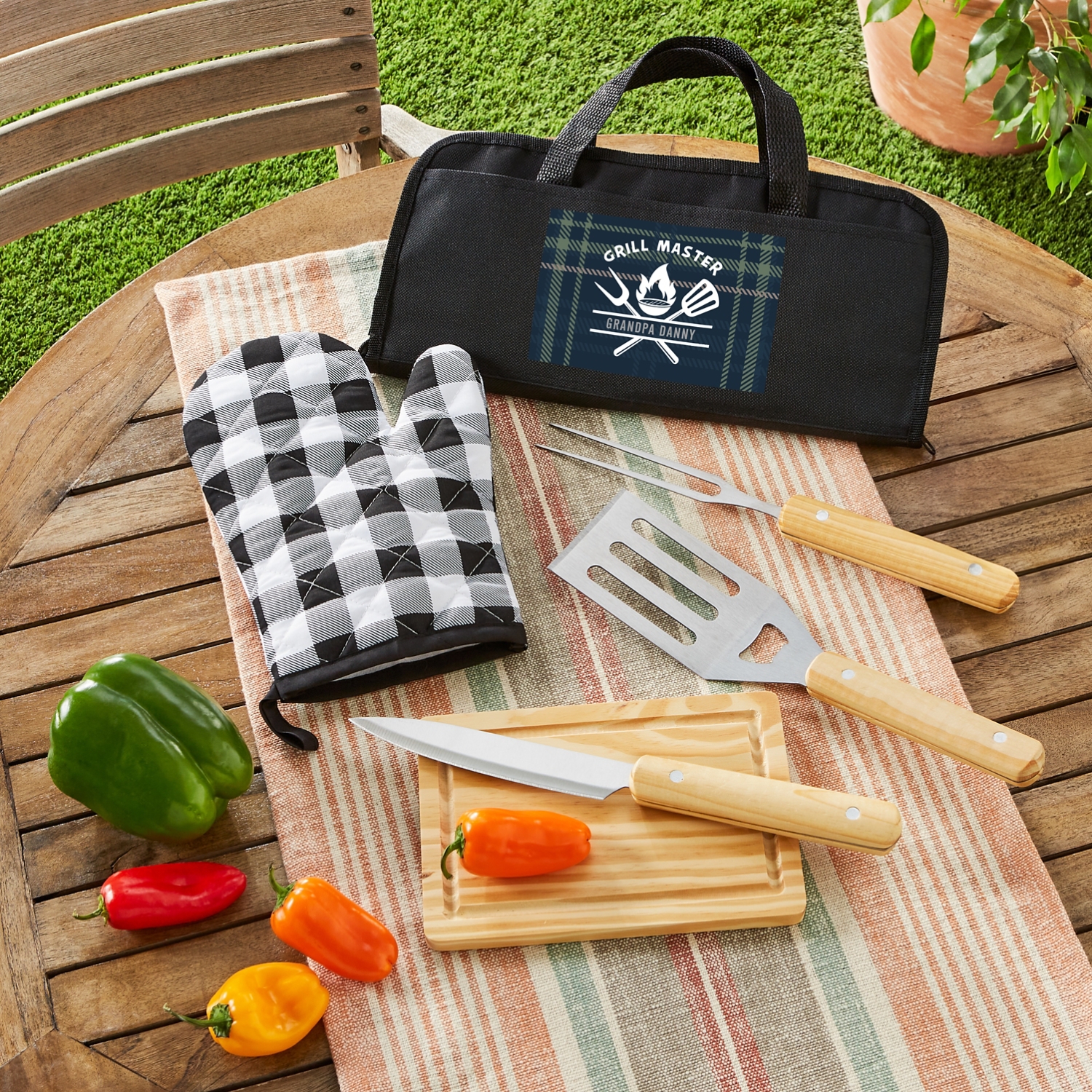 Legendary Grill Master 5 Piece BBQ Set