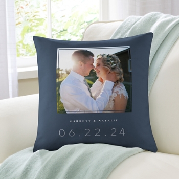 Our Day Photo Throw Pillow