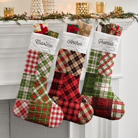 Patchwork Quilted Stocking