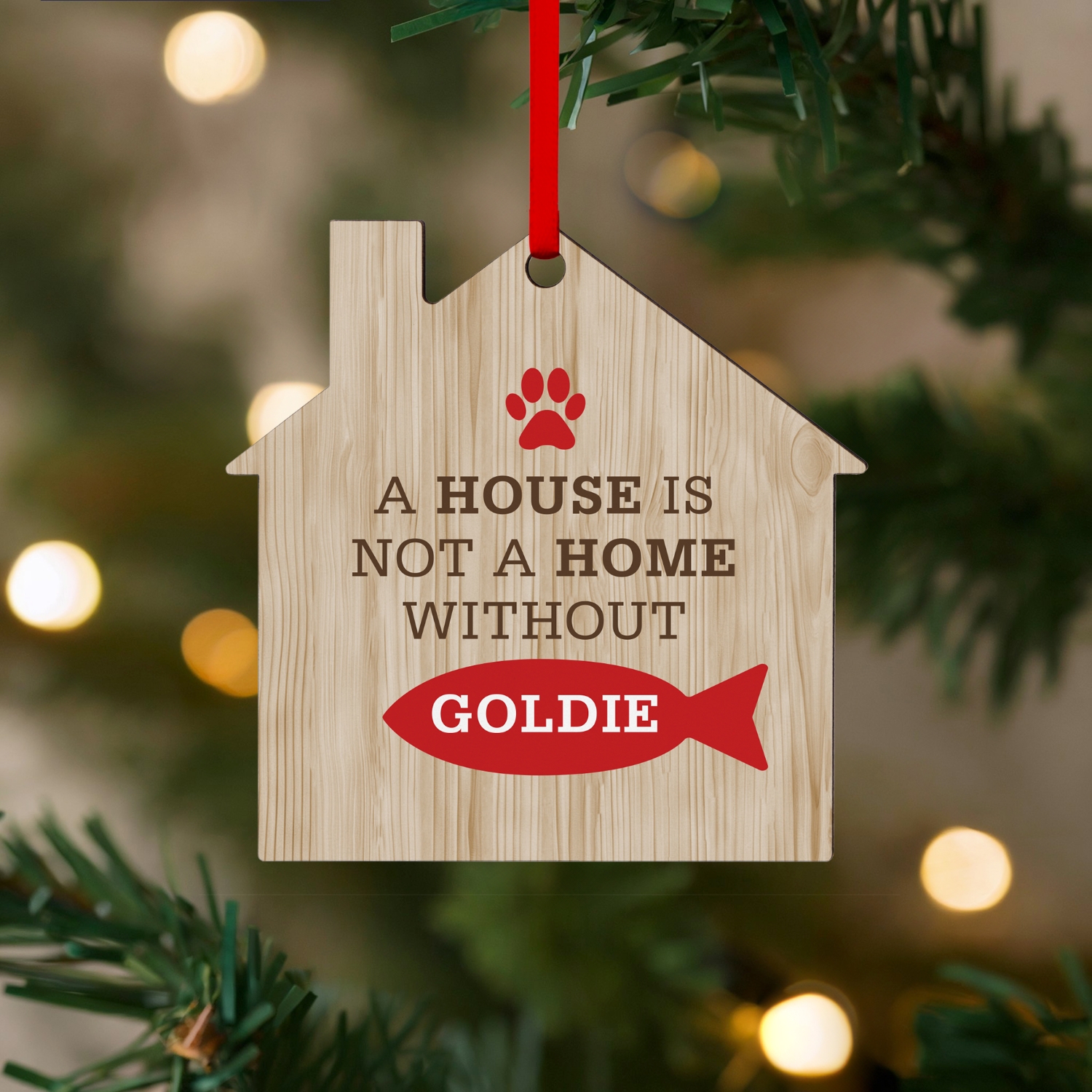 Pet House Ornament