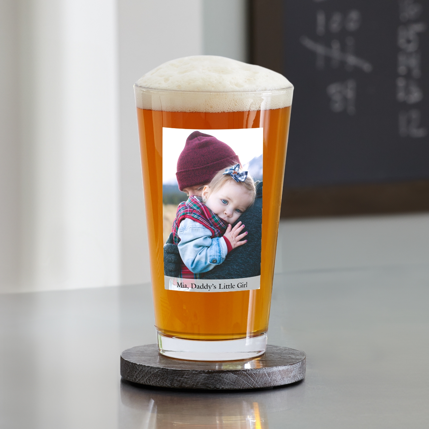 Picture-Perfect Photo Pint Beer Glass