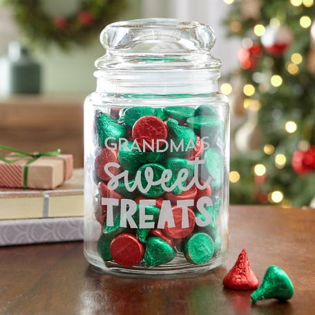 Sweet Treats Glass Treat Jar