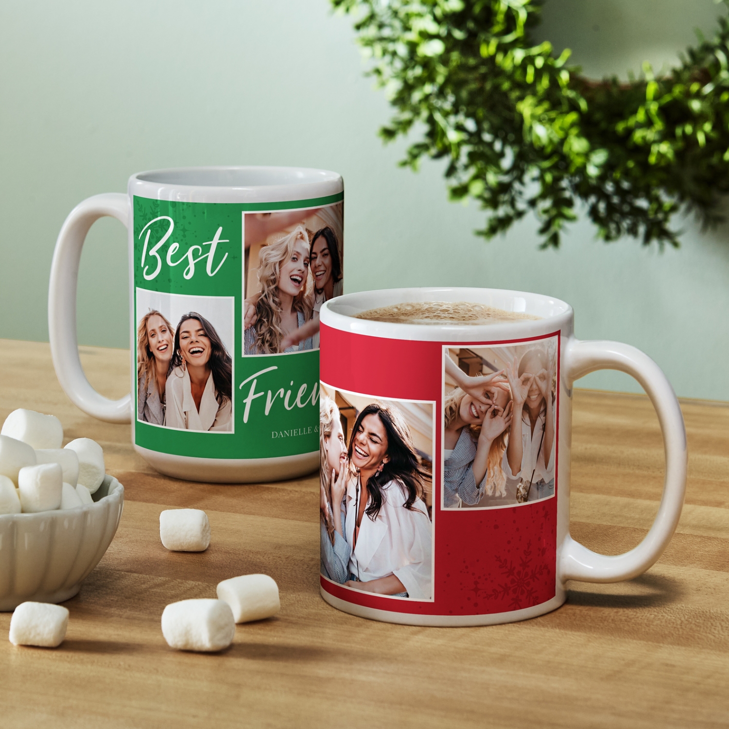 Best Friends Photo Mug