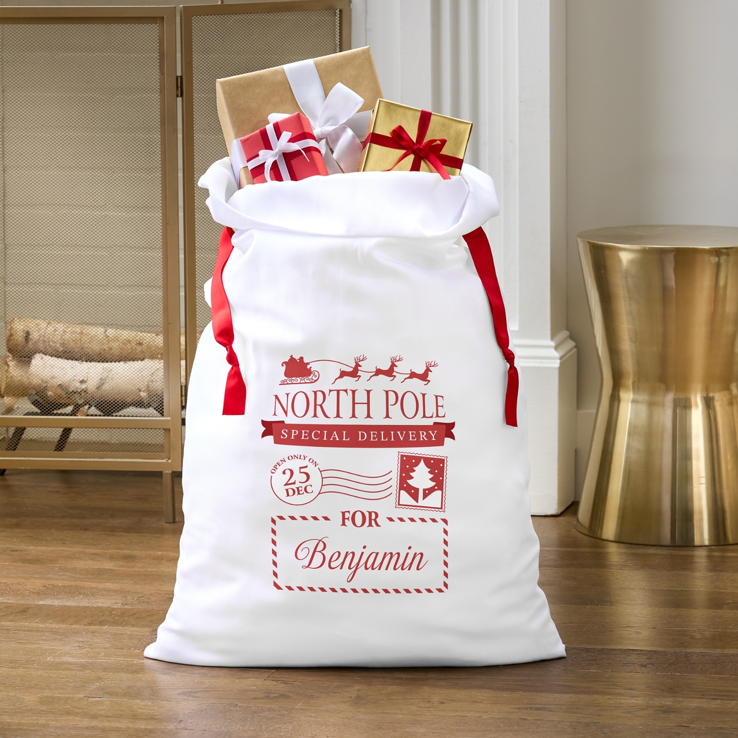 North Pole Oversized Gift Bag