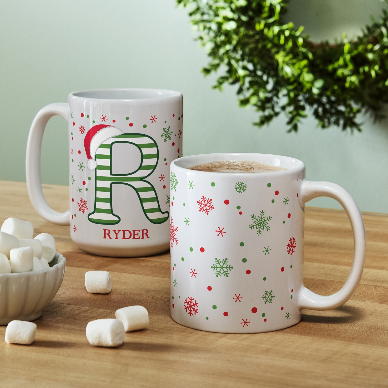 Festive Name Mug