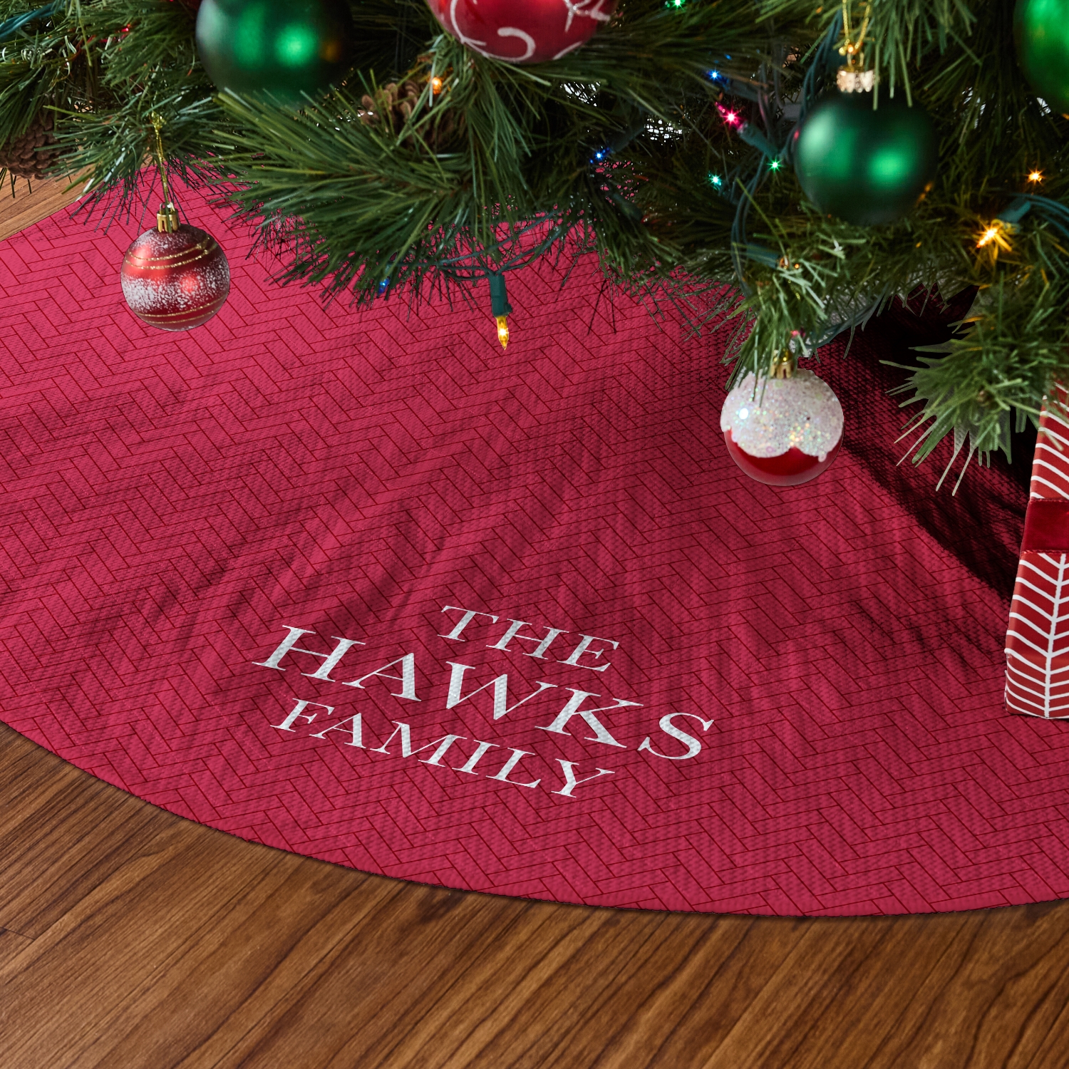 Herringbone Tree Skirt