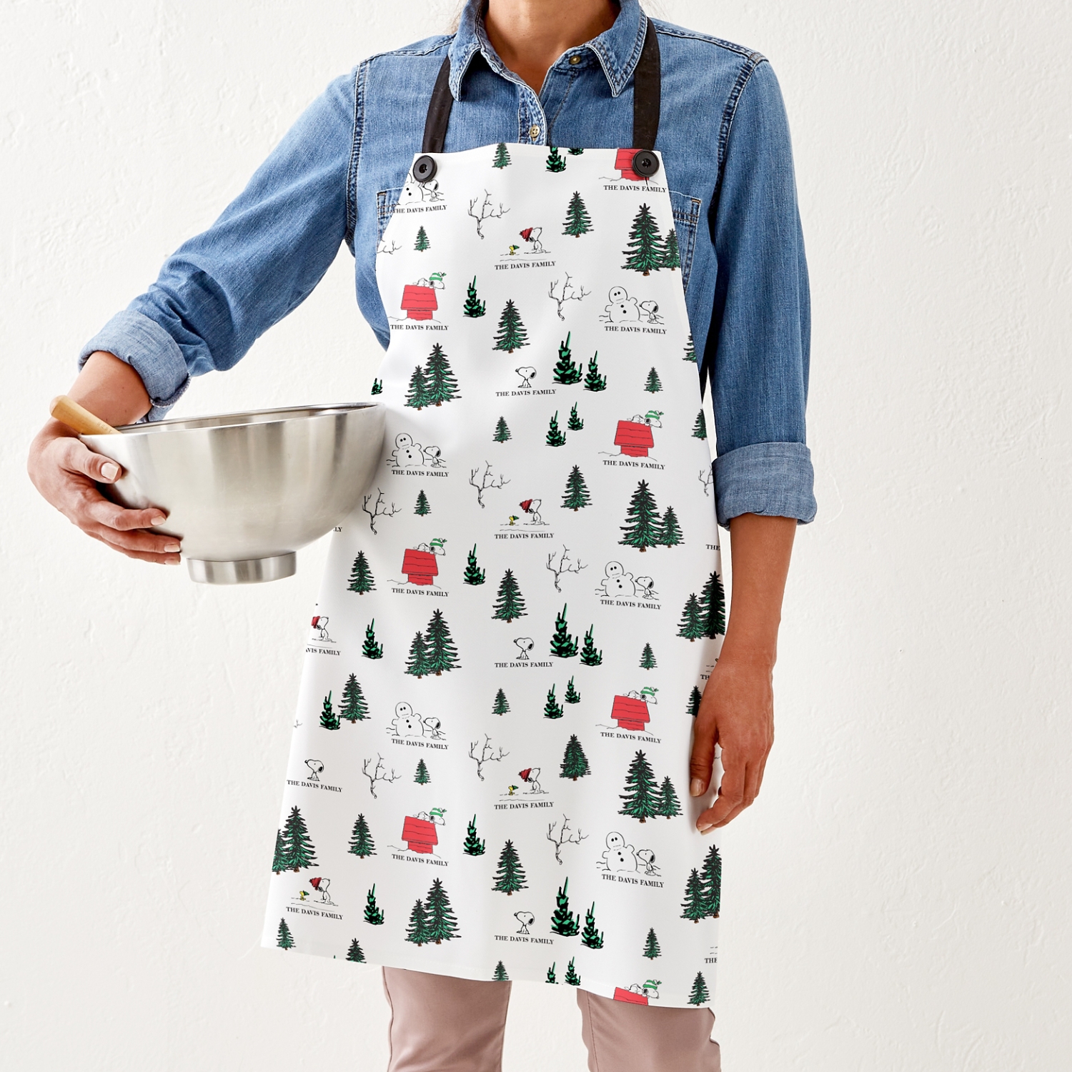 PEANUTS® Winter Snoopy™ All Over Pattern Apron