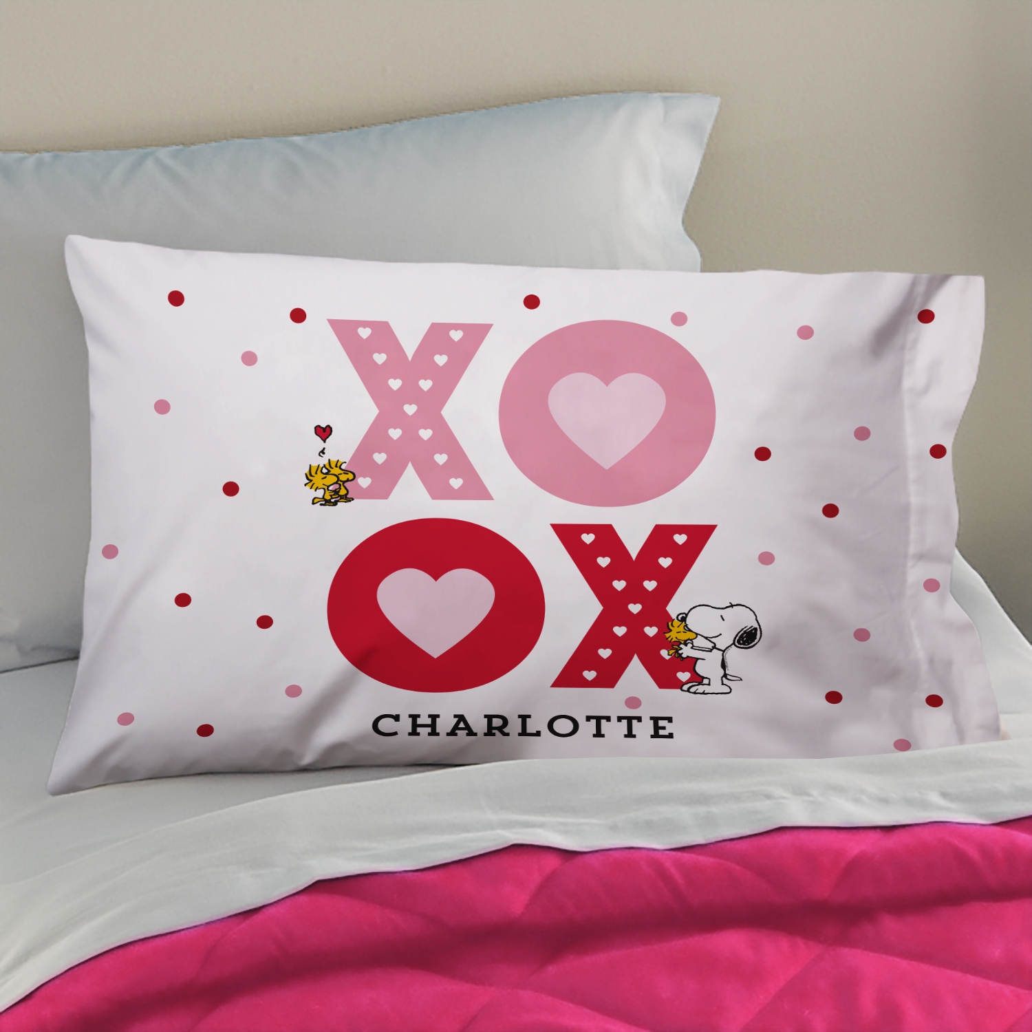 PEANUTS® XOXO Pillowcases