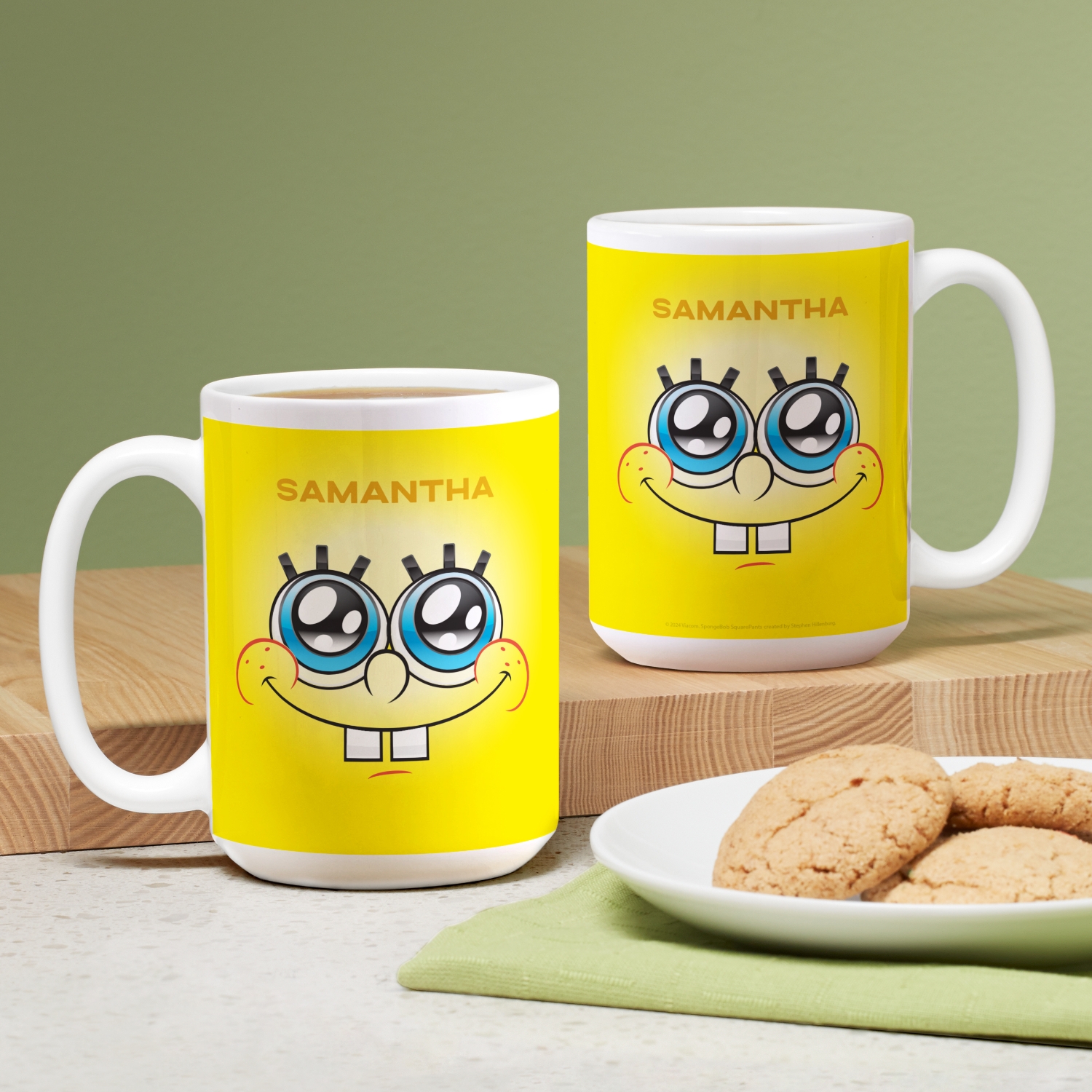 SpongeBob™ SquarePants Yellow Big Face Mug