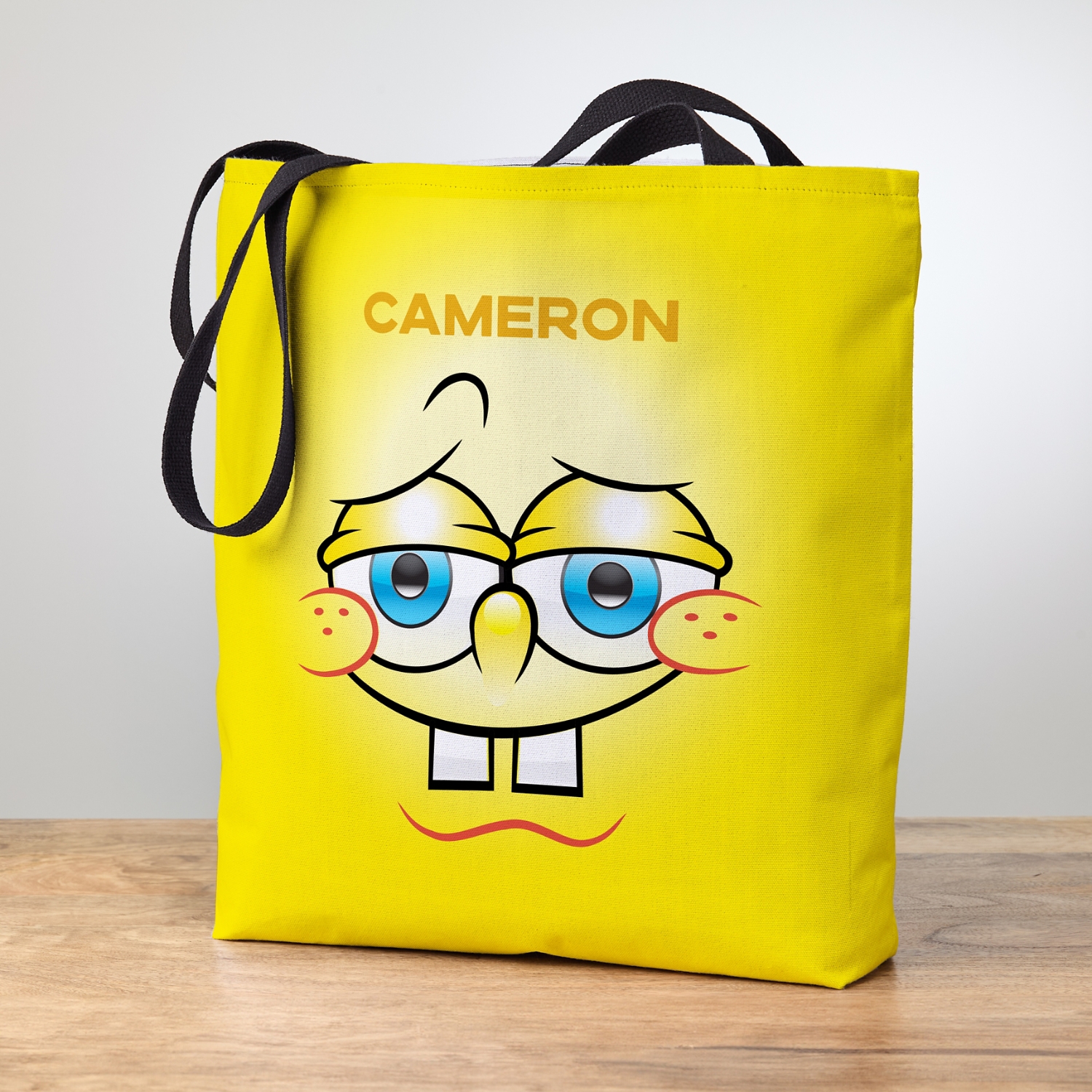 SpongeBob™ SquarePants Yellow Big Face Tote Bag