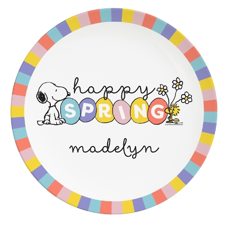 PEANUTS® Happy Spring Plate