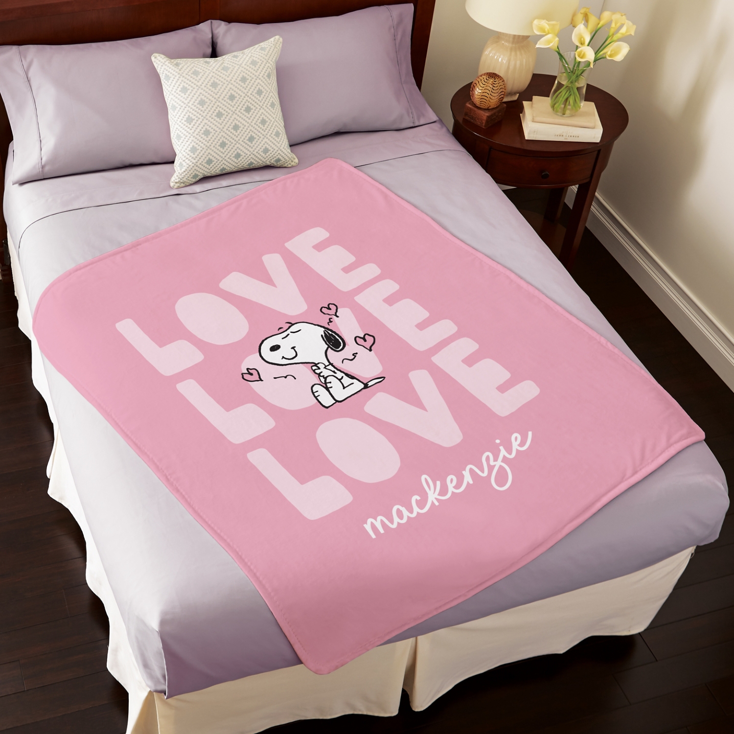 PEANUTS® Love Plush Blanket