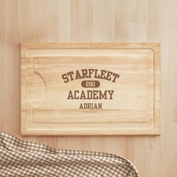 Star Trek™ Starfleet Academy Maple Wood Cutting Board