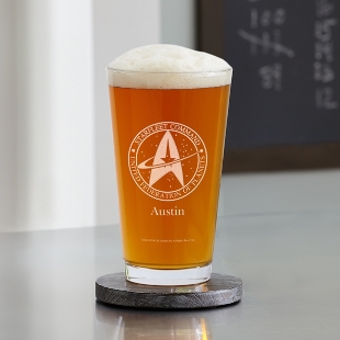 Star Trek™ Starfleet Command Pint Beer Glass