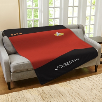 Star Trek™ Uniform Plush Blanket