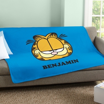 GARFIELD® Face Plush Blanket