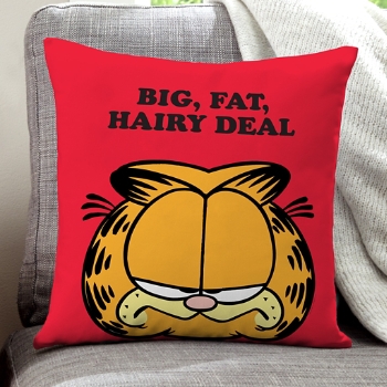 GARFIELD® Face Throw Pillow