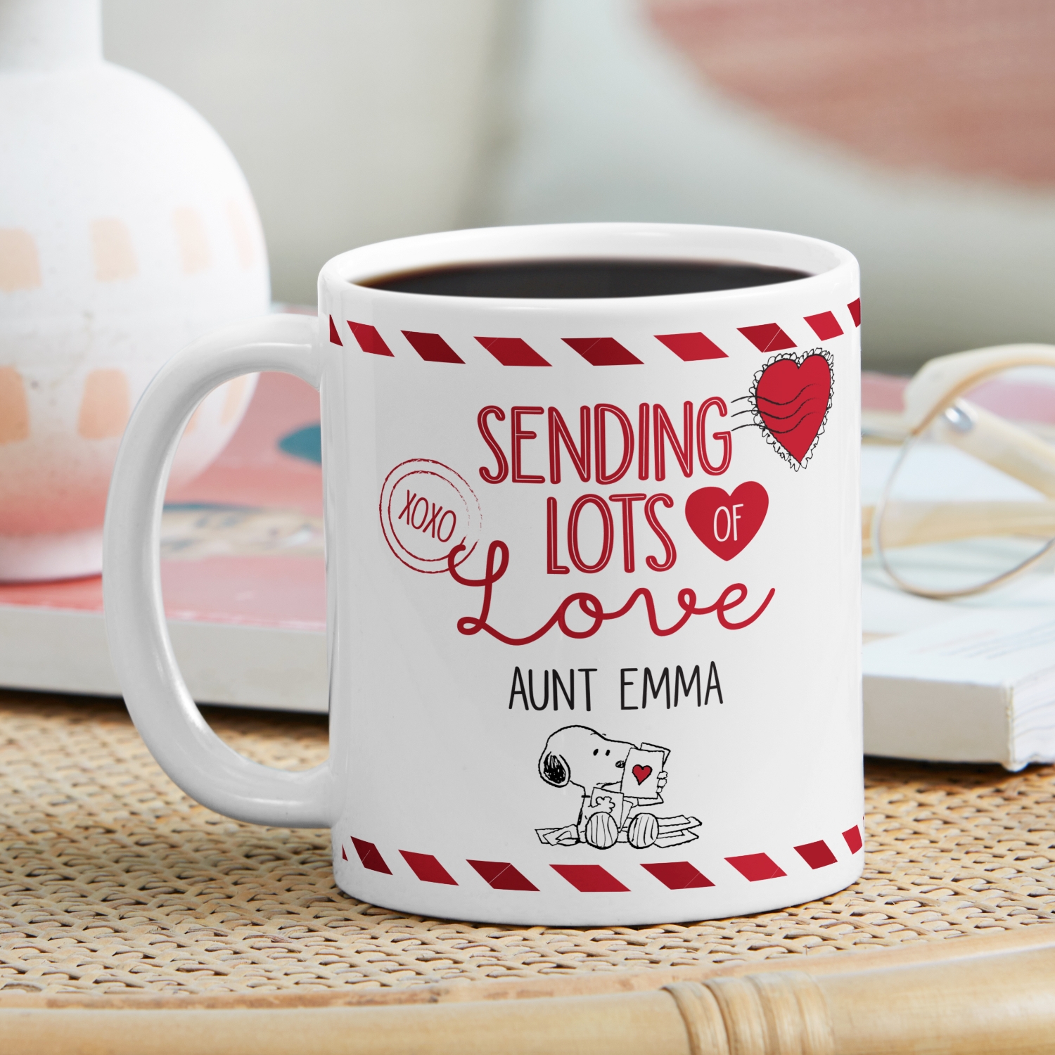 PEANUTS® Sending Lots of Love Mugs