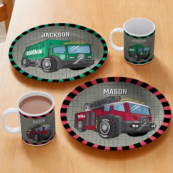 Tonka Truck Personalized Tableware