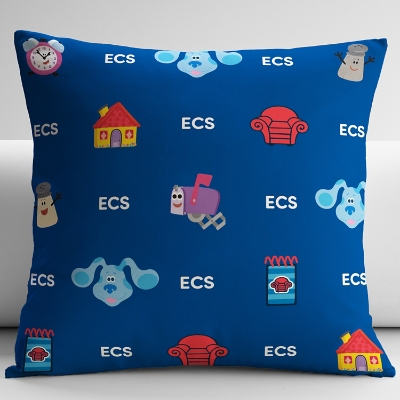 Blue's Clues™ & You! Mixed Icons Throw Pillow