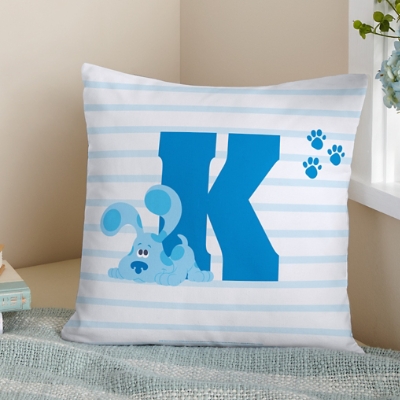 Blue's Clues™ & You! Initial Stripes Throw Pillow