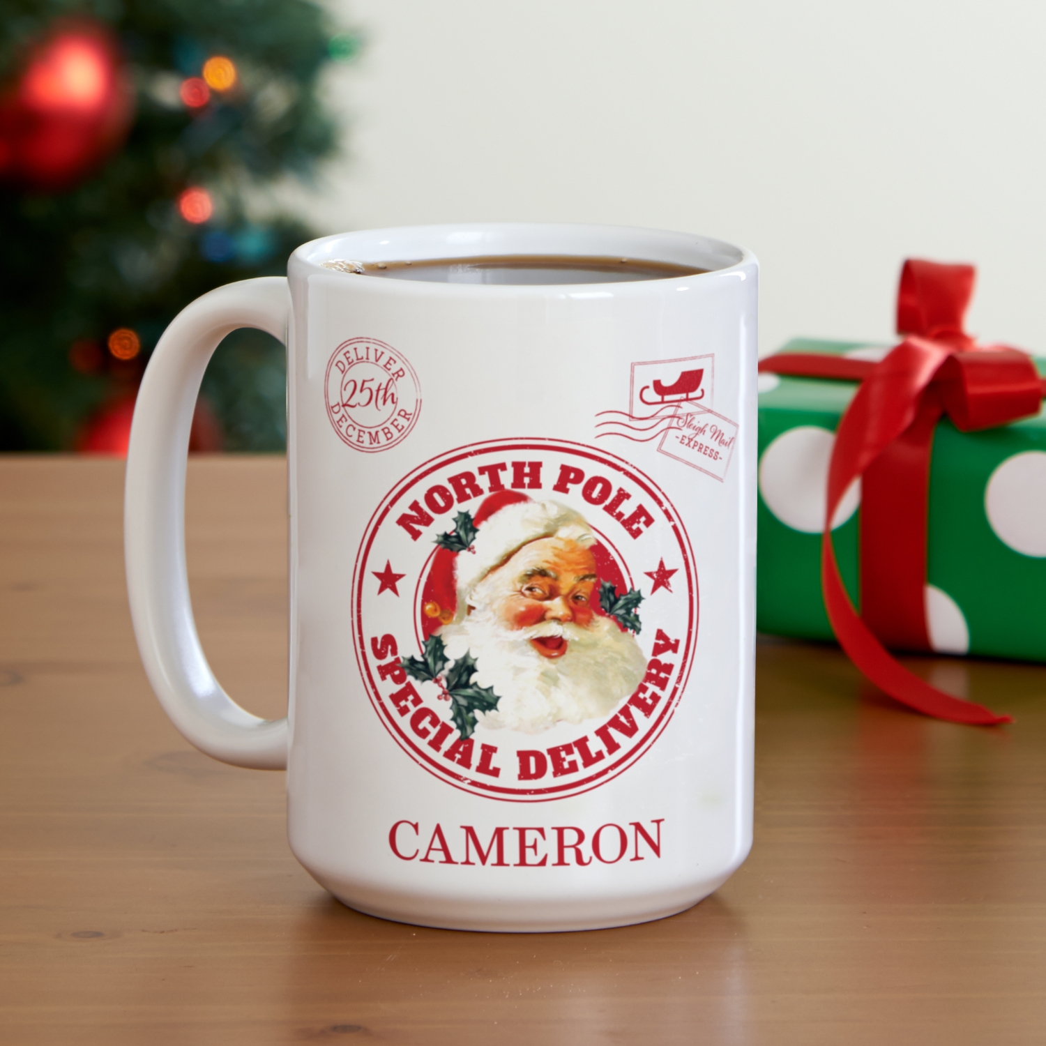 North Pole Special Delivery Mug