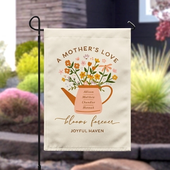 Blooms Forever Garden Flag