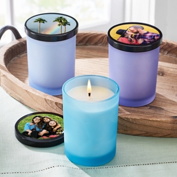 Picture-Perfect Photo Glass Candle