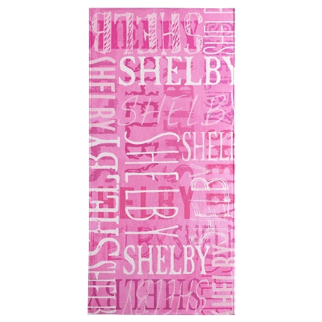 Signature Style Beach Towel - Oversized - Hot Pink