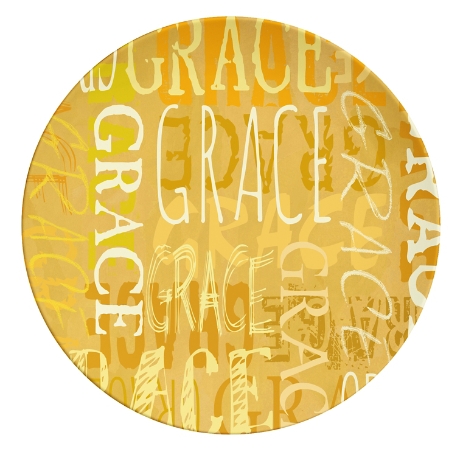 Signature Style Personalized Tableware Plate - Marigold