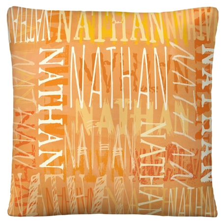 Signature Style Pillow - Tangerine