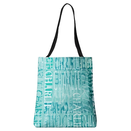 Signature Style Tote Bag - Teal