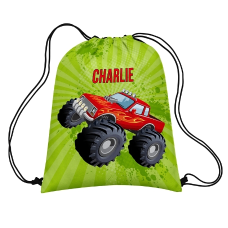 Extreme Sports Drawstring Bag - Monster Truck - Add On